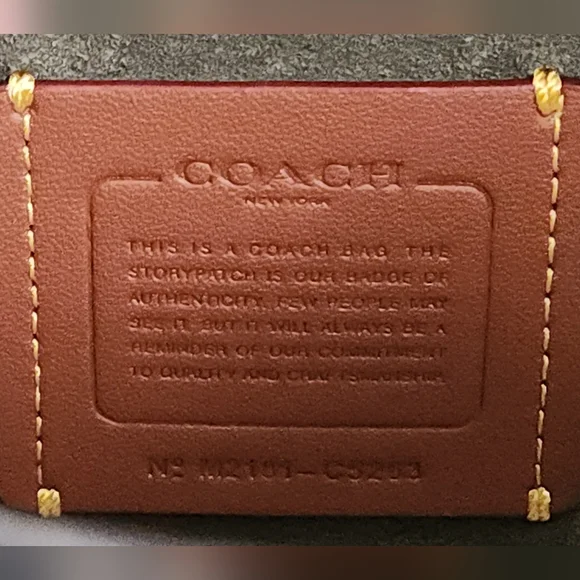 Coach Soft Tabby With Snakeskin Detail